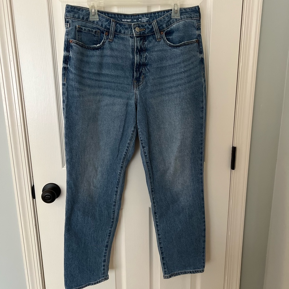 Old Navy High-Rise OG Straight Jeans